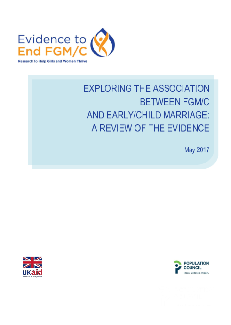 Exploring the Association Between FGM and Early/Child Marriage